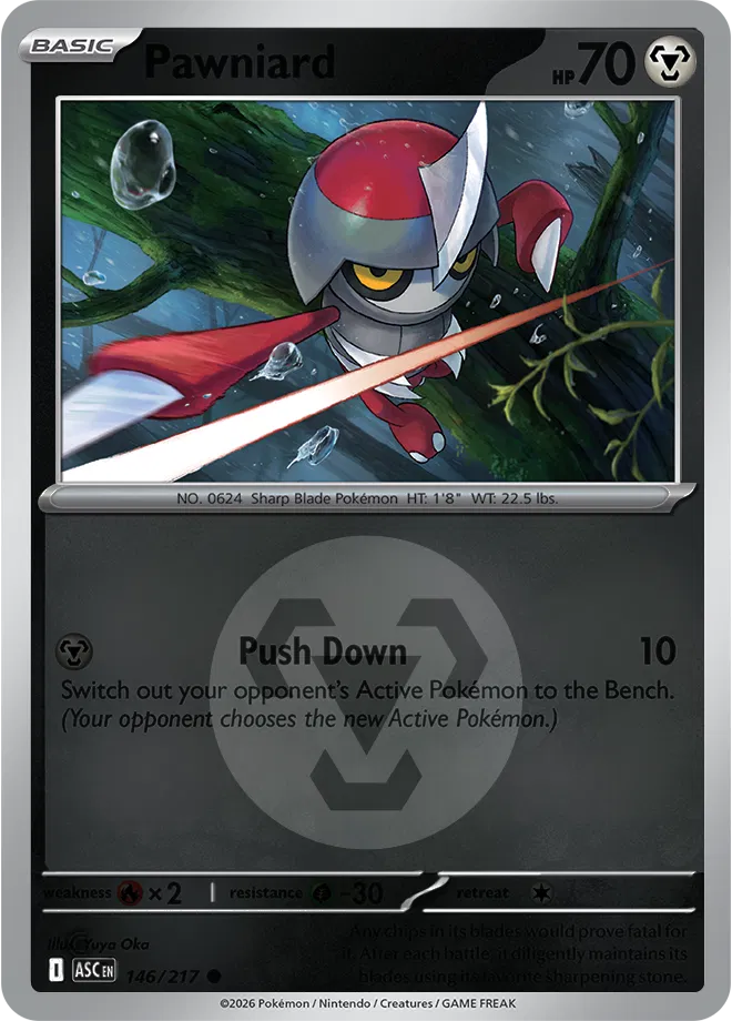 146/217 Pawniard Energy Symbol - Ascended Heroes