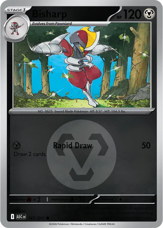 147/217 Bisharp Energy Symbol - Ascended Heroes