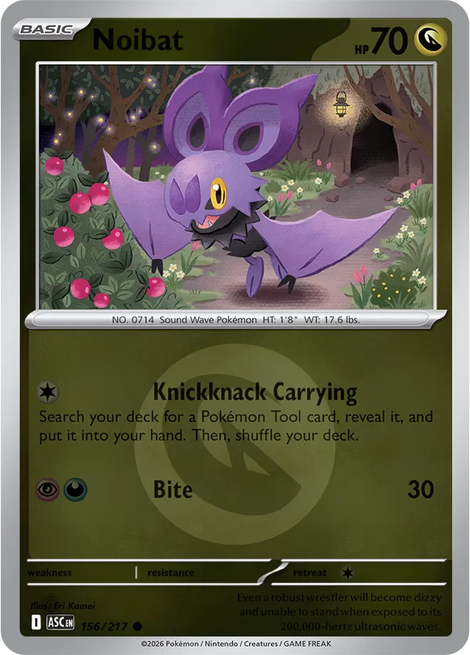 156/217 Noibat Energy Symbol - Ascended Heroes