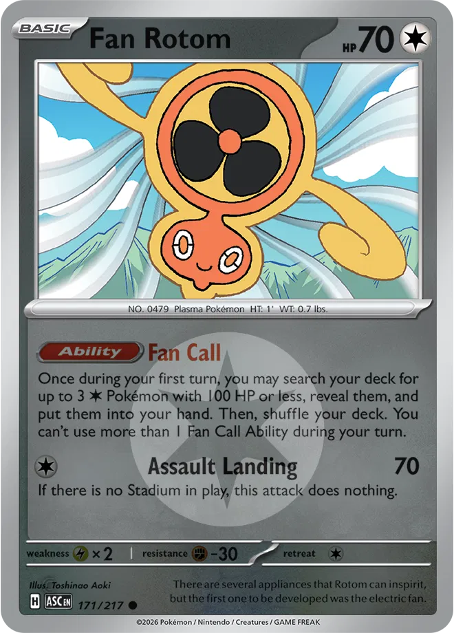 171/217 Fan Rotom Energy Symbol