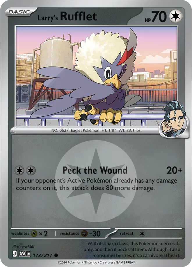 173/217 Larry's Rufflet Energy Symbol
