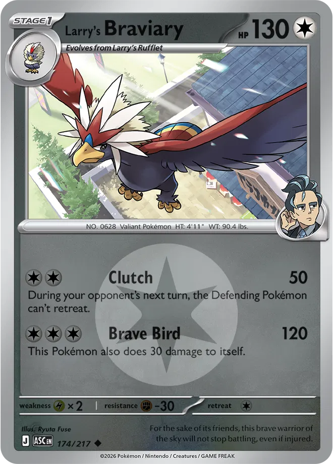 174/217 Larry's Braviary Energy Symbol - Ascended Heroes