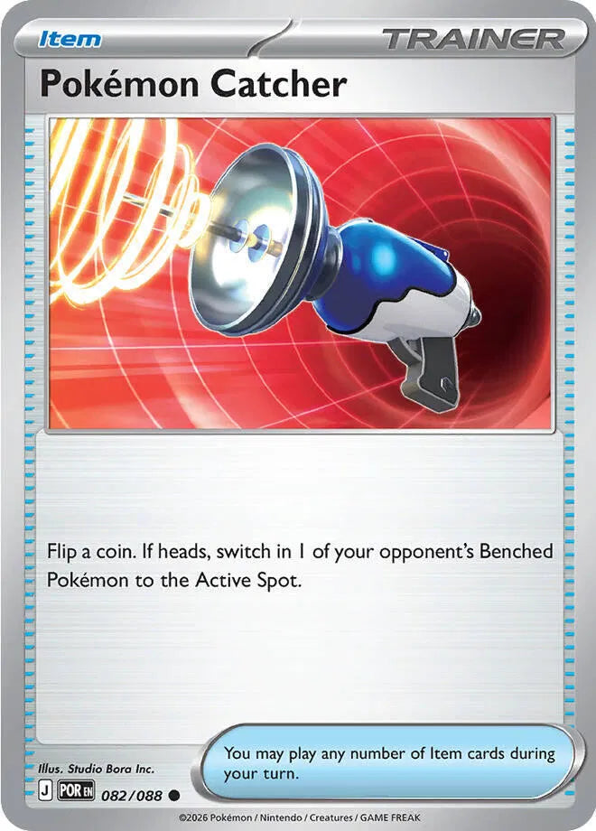 082/088 Pokemon Catcher Reverse Holo - Perfect Order