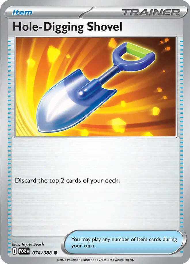 074/088 Hole-Digging Shovel Reverse Holo - Perfect Order