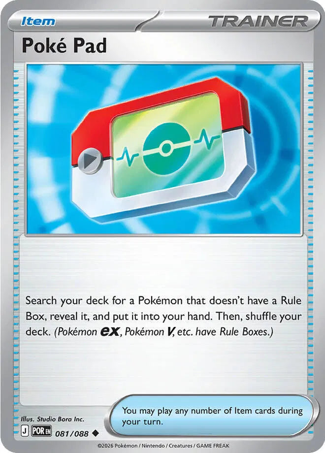 081/088 Poke Pad Reverse Holo