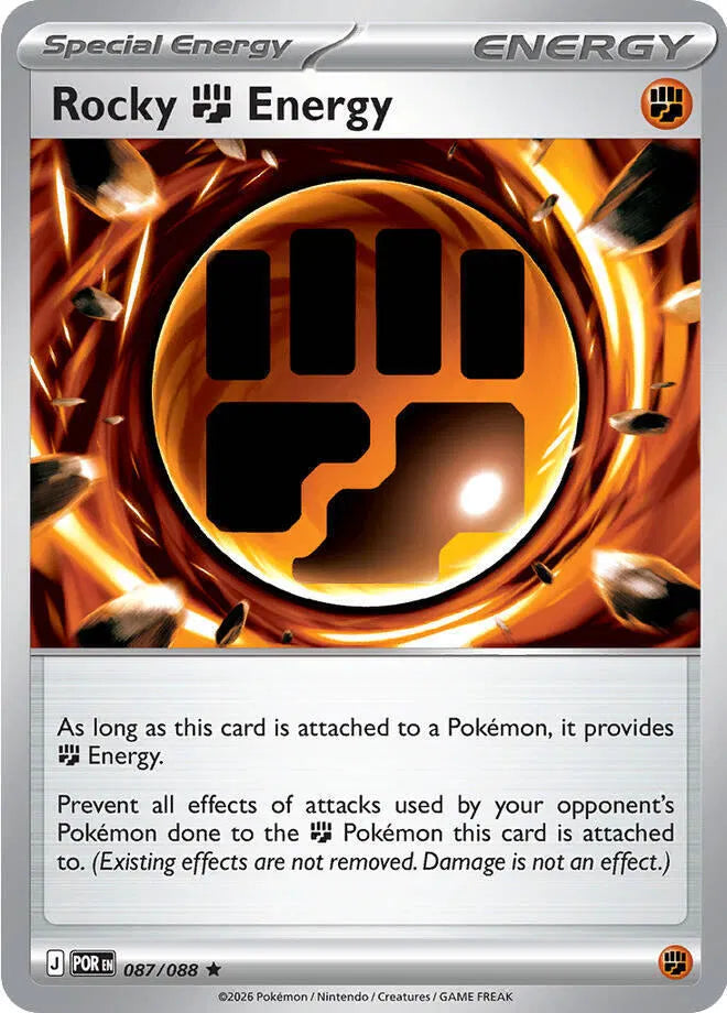 087/088 Rocky Fighting Energy Reverse Holo