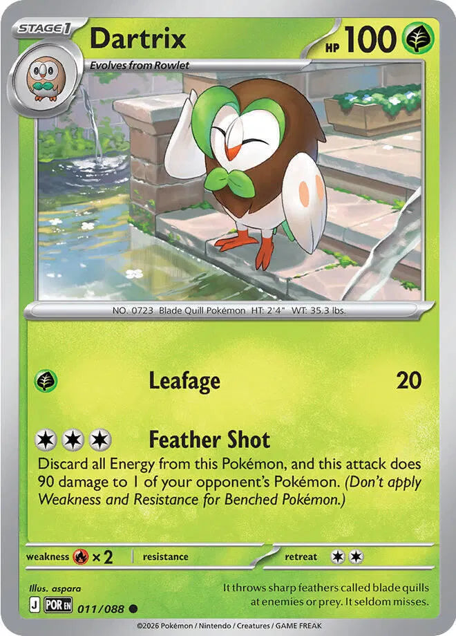 011/088 Dartrix Reverse Holo - Perfect Order