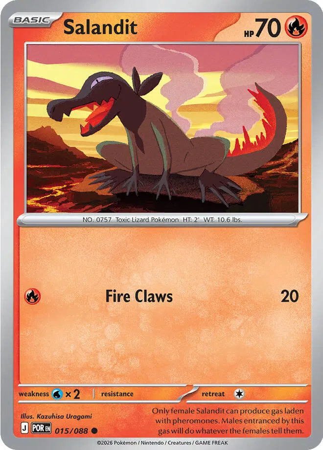 015/088 Salandit Reverse Holo - Perfect Order