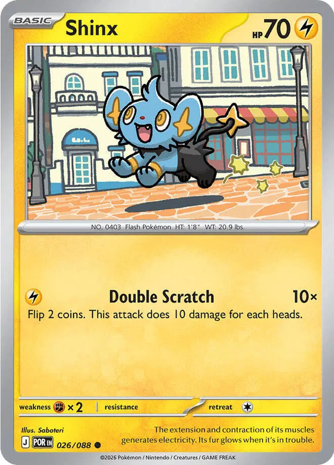 026/088 Shinx Reverse Holo