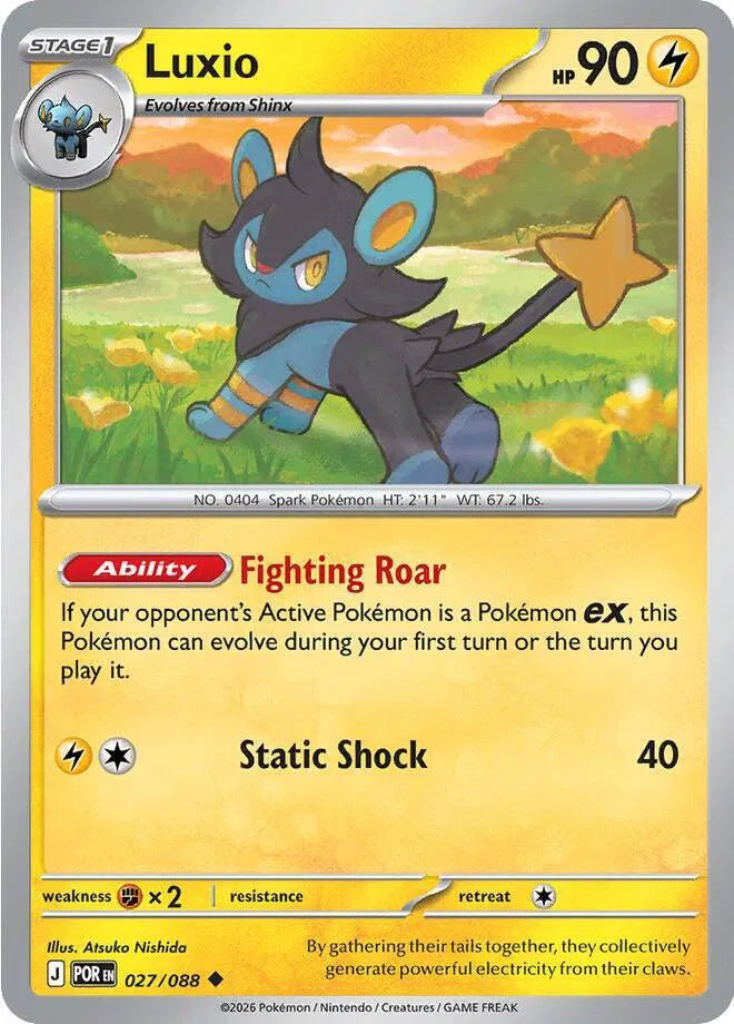 027/088 Luxio Reverse Holo