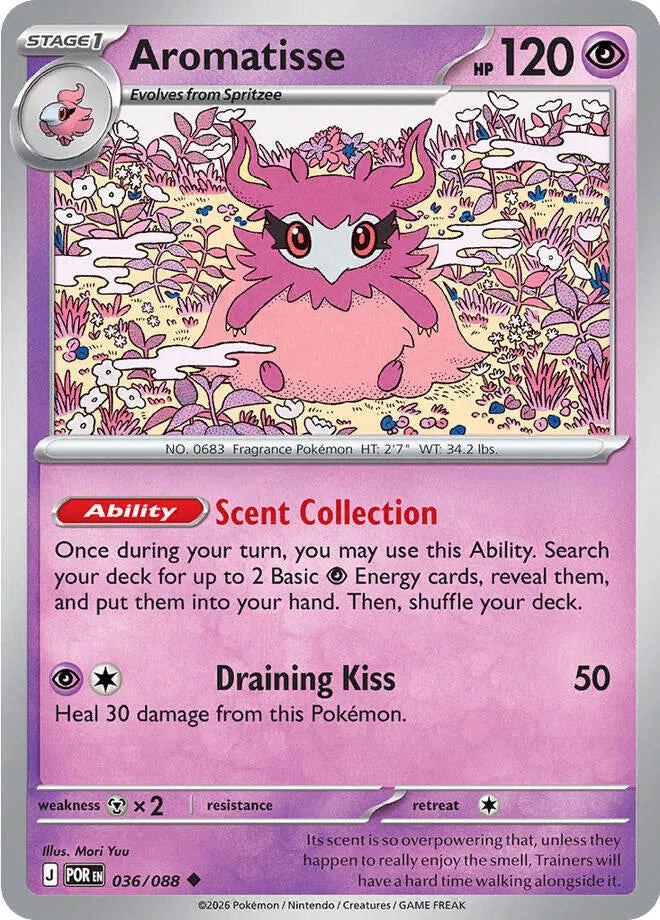 036/088 Aromatisse Reverse Holo - Perfect Order