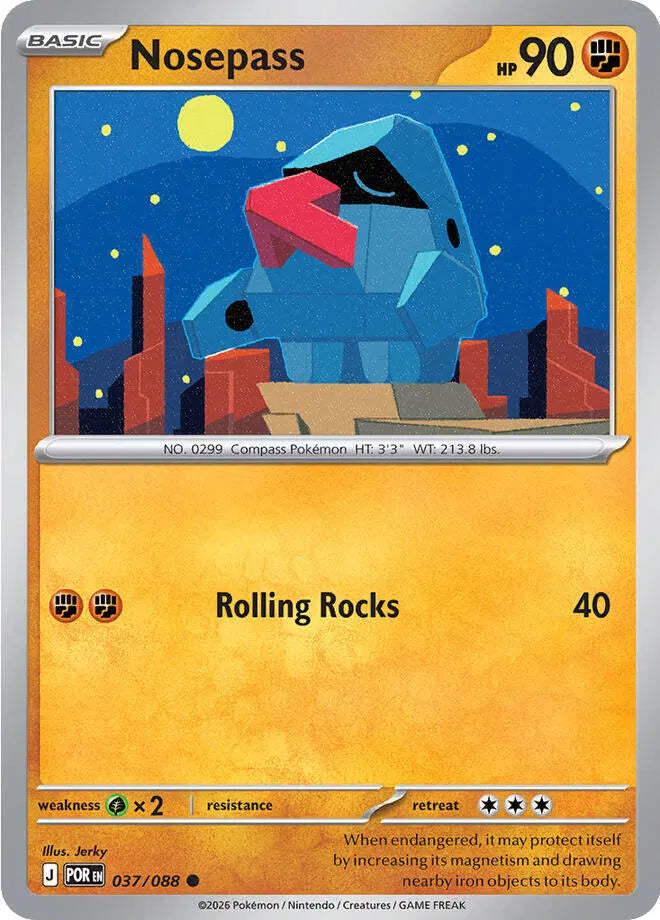037/088 Nosepass Reverse Holo - Perfect Order