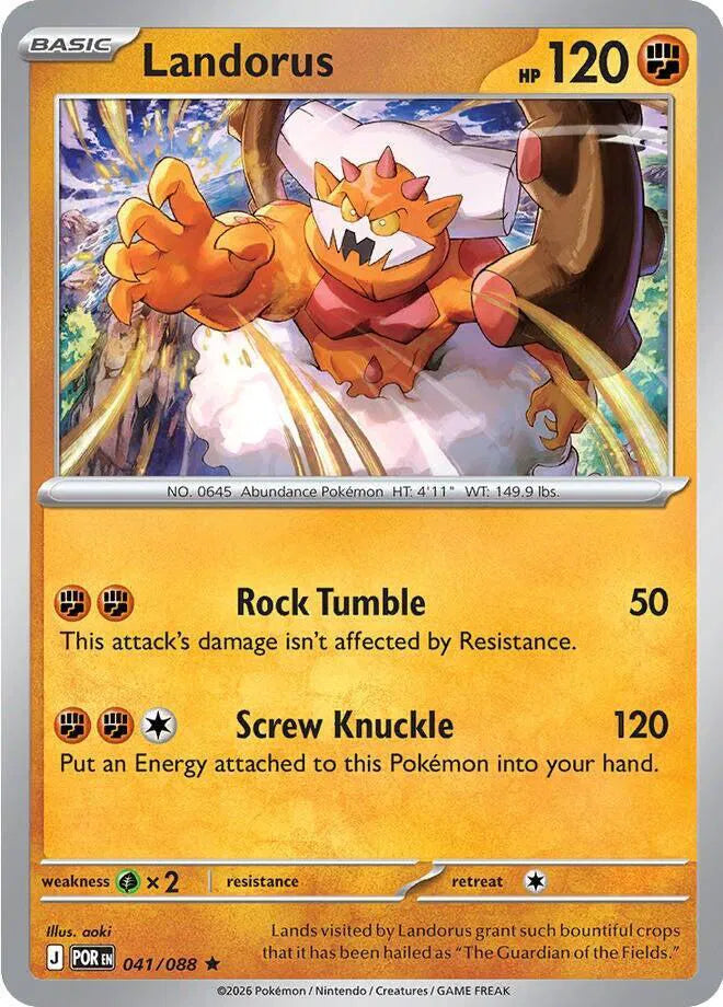 041/088 Landorus Holofoil
