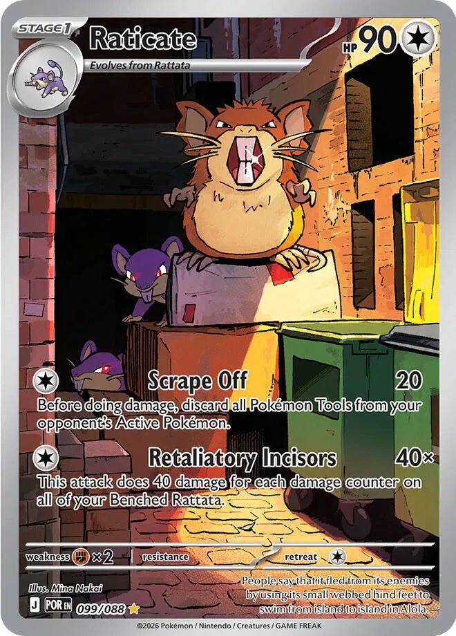 099/088 Raticate - Perfect Order