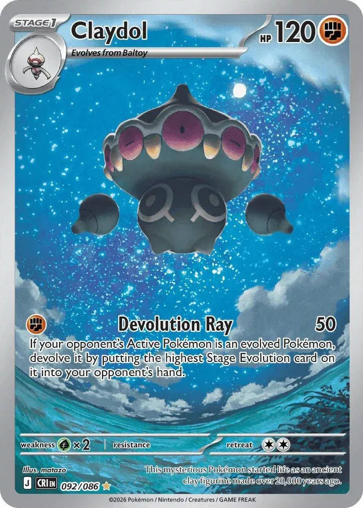 092/086 Claydol - Chaos Rising