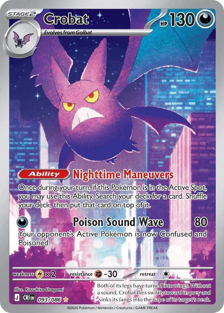 093/086 Crobat - Chaos Rising