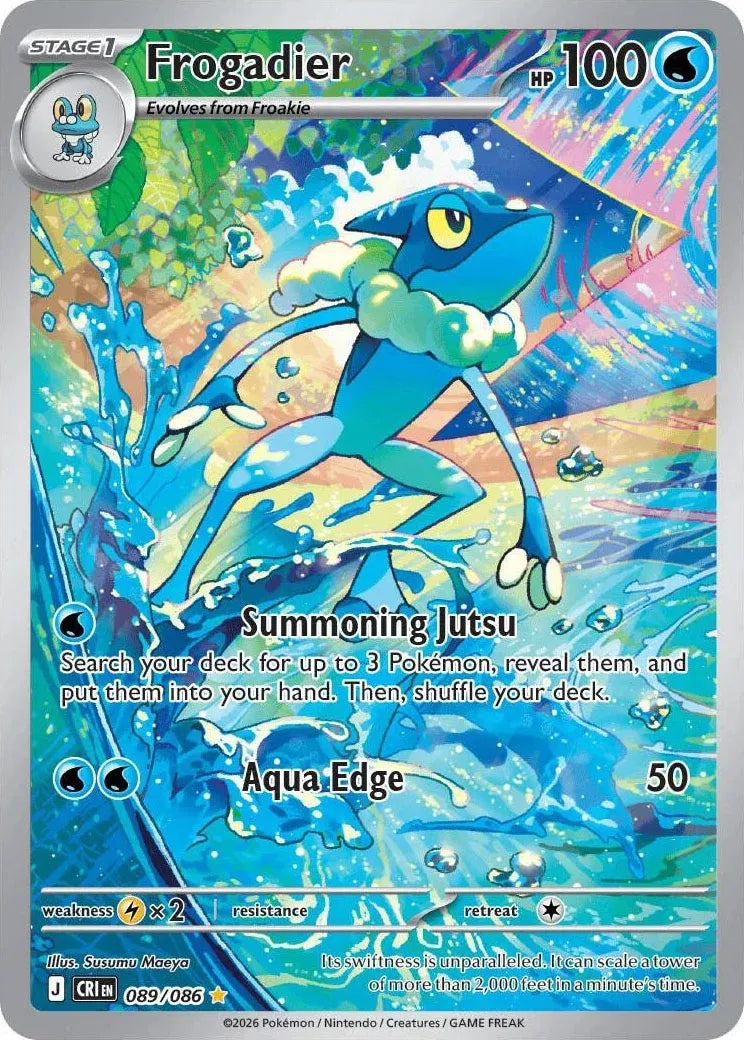 089/086 Frogadier - Chaos Rising