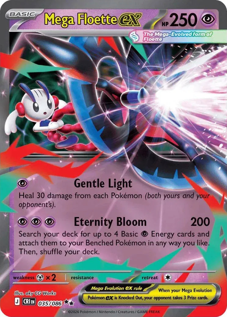 035/086 Mega Floette EX - Chaos Rising