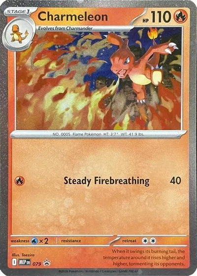 MEP 079 Charmeleon - MEP Black Star Promo