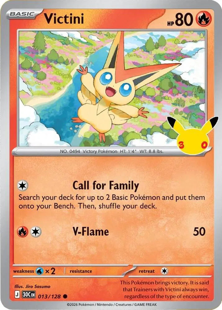 013/128 Victini  - Celebration 30th