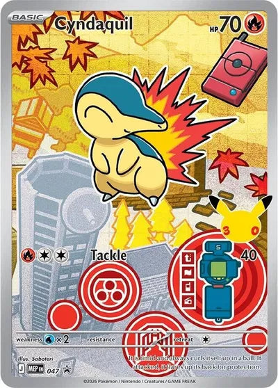 MEP 047 Cyndaquil - MEP Black Star Promo