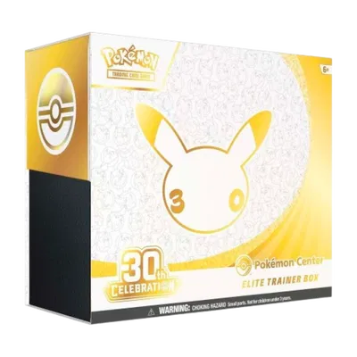 Celebration 30th Anniversary Elite Trainer Box Pokemon Center
