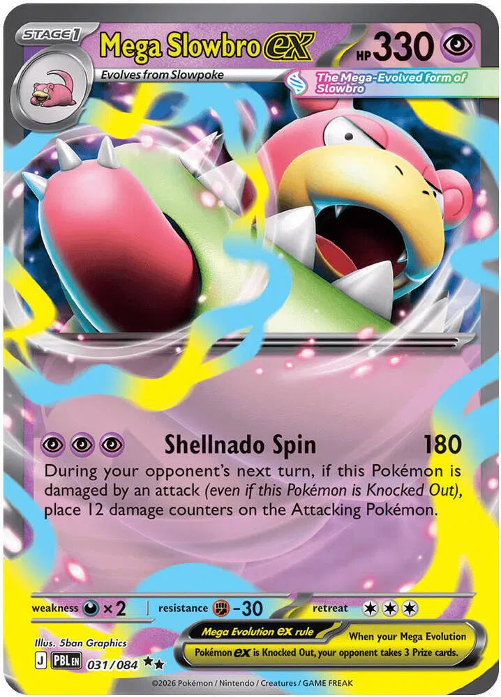 031/084 Mega Slowbro EX - Pitch Black