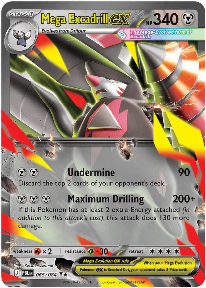 065/084 Mega Excadrill EX - Pitch Black