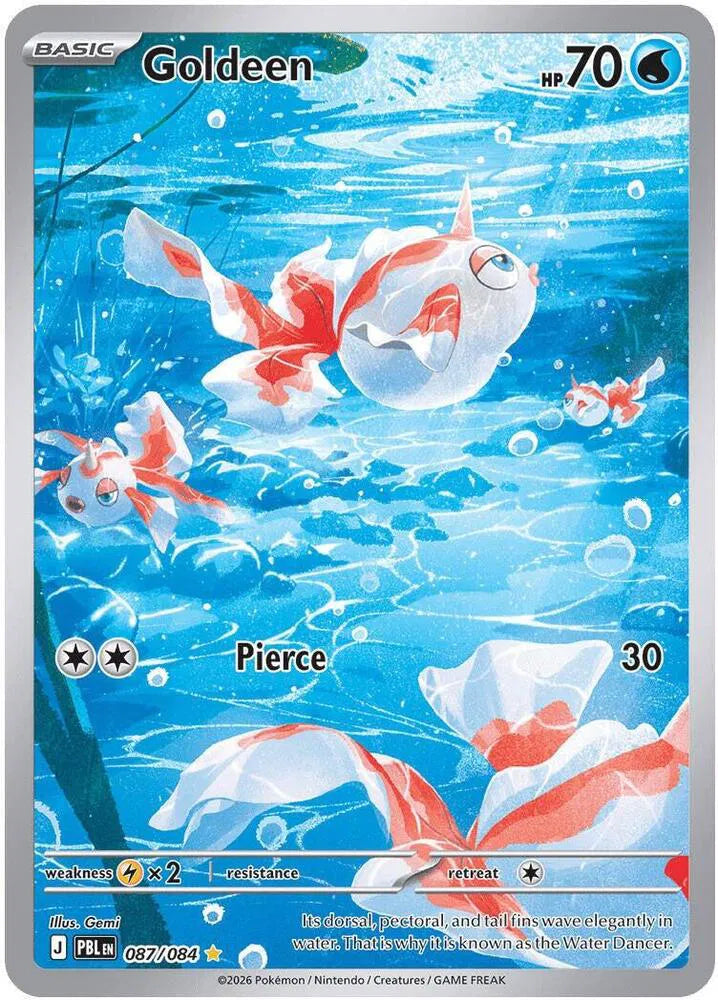 087/084 Goldeen - Pitch Black
