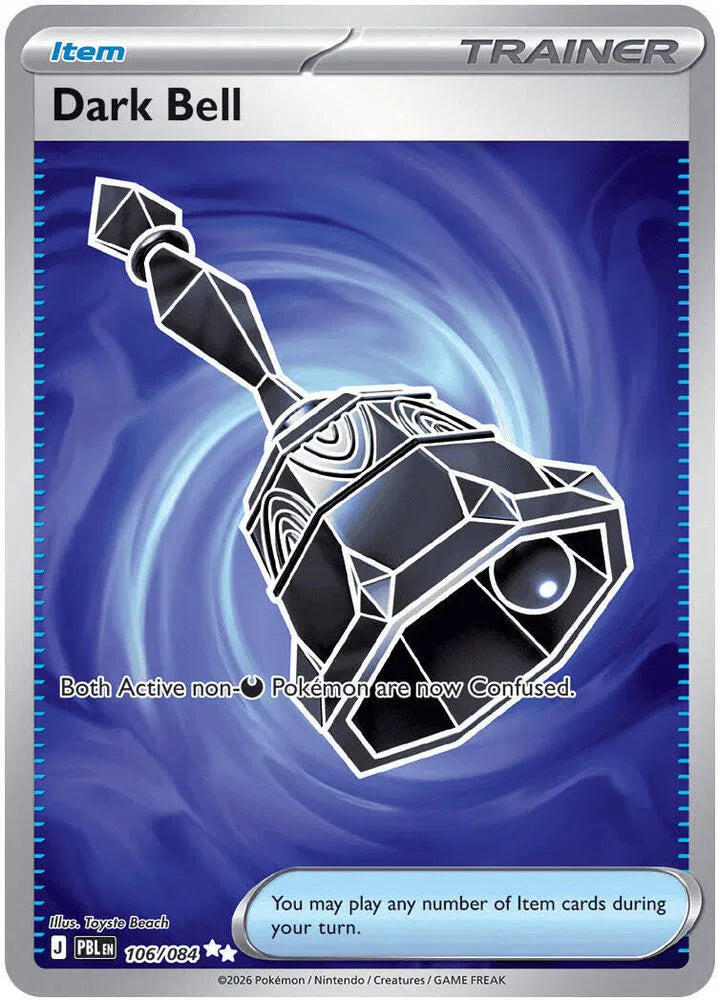106/084 Dark Bell - Pitch Black