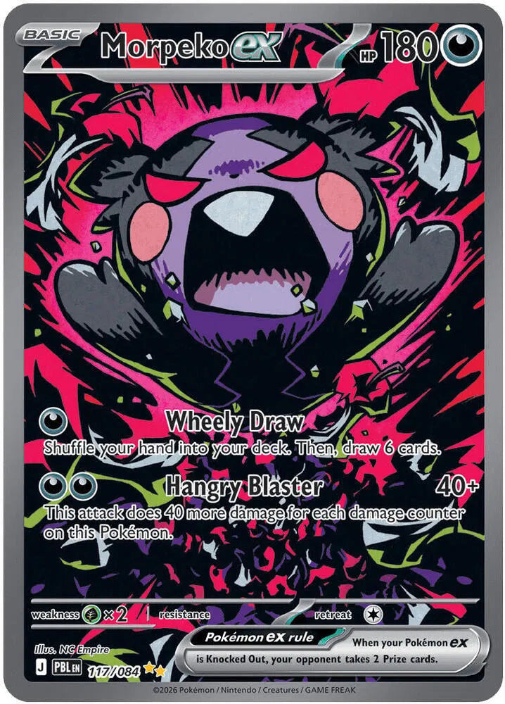117/084 Morpeko EX - Pitch Black