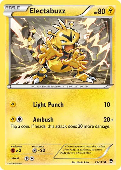 29/111 Electabuzz Reverse Holo