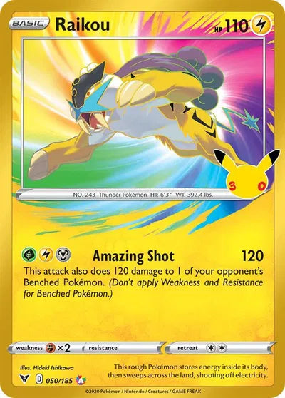 50/185 Raikou - Celebration 30th